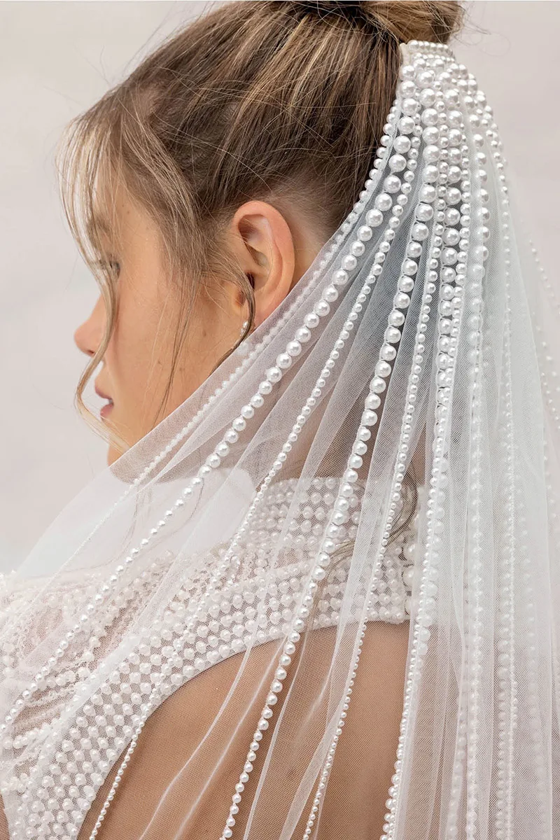 Abito da sposa Stardust veil — Catherine Deane, dettaglio 4