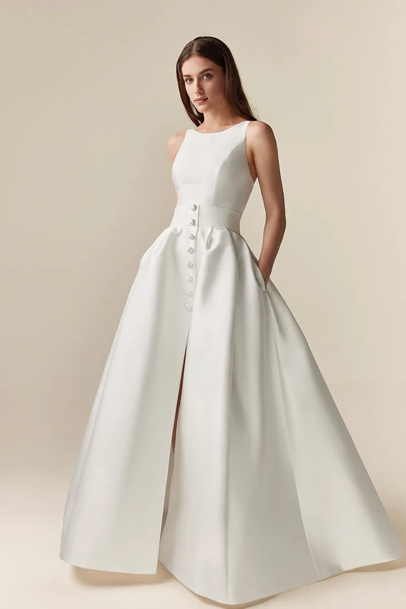 Abito da sposa 2535 — Jesus Peiro, dettaglio 3