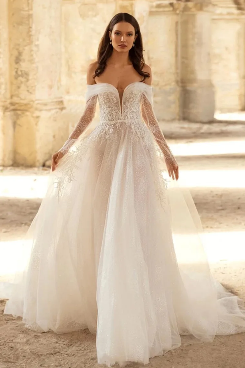 Abito da sposa Alisia — Eva lendel, dettaglio 3