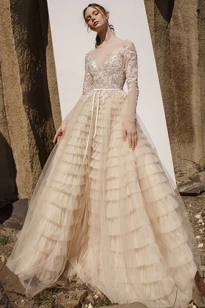 Abito da sposa Amy — Eva lendel, dettaglio 3