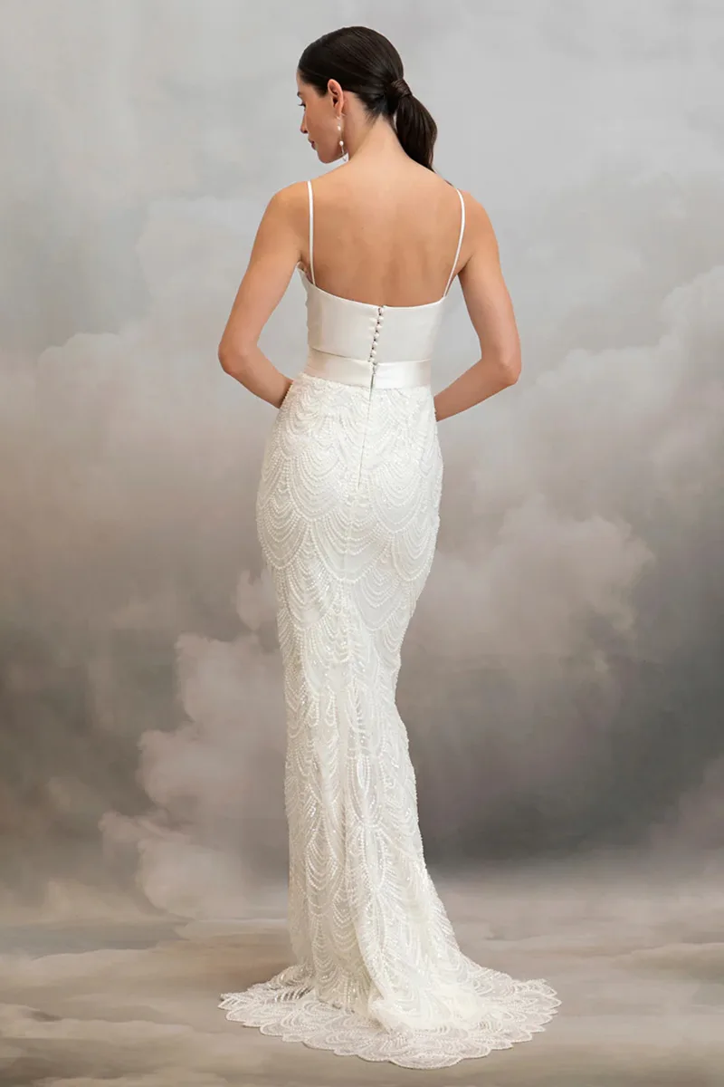 Abito da sposa Aurora skirt — Catherine Deane, dettaglio 3