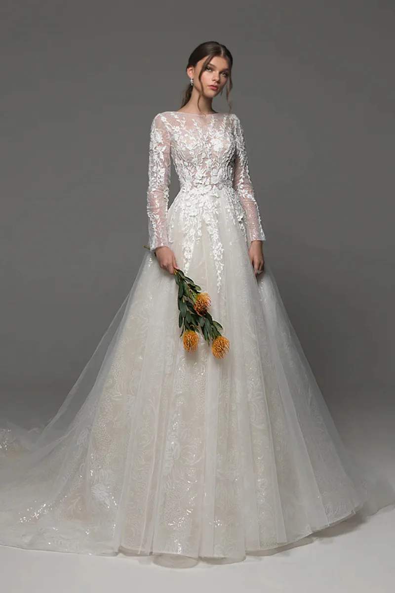 Abito da sposa Evelyn — Eva lendel, dettaglio 3