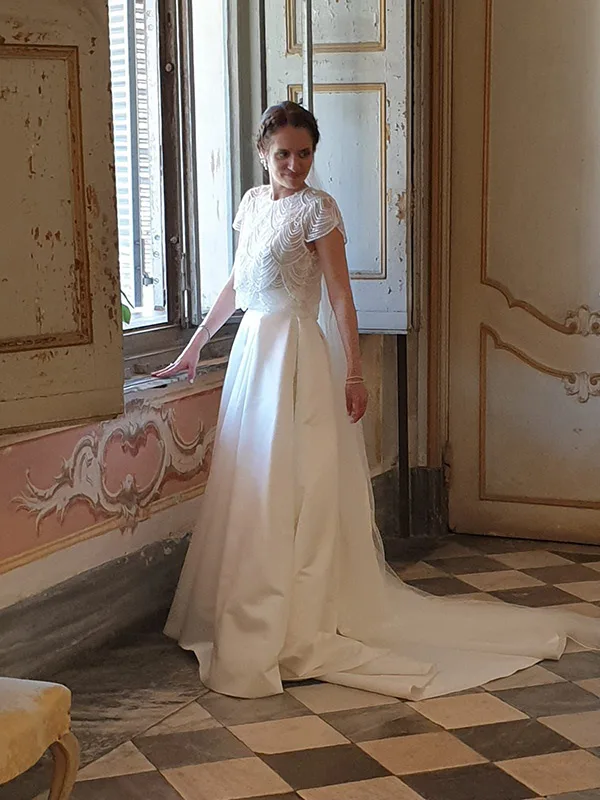 Corpetto scolpito — Real Bride sposa Torino, Idea Sposa Couture (40)