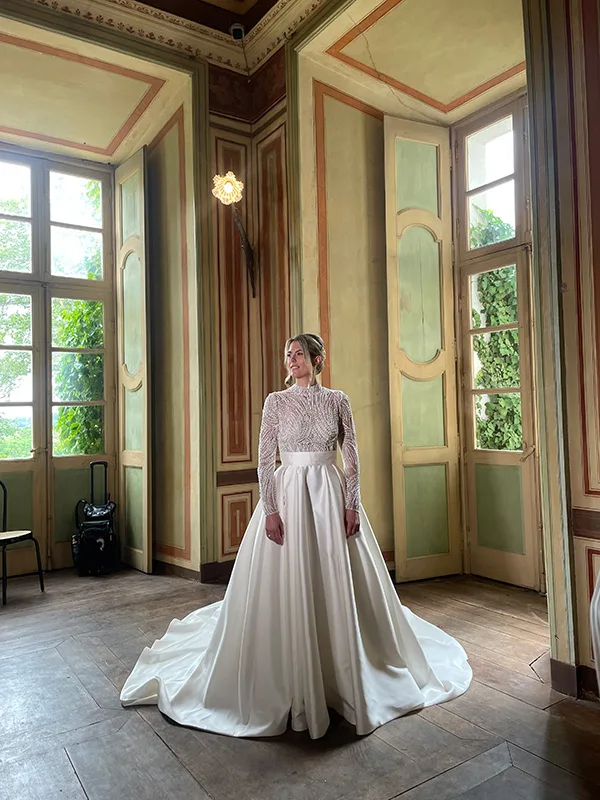 Corpetto scolpito — Real Bride sposa Torino, Idea Sposa Couture (34)