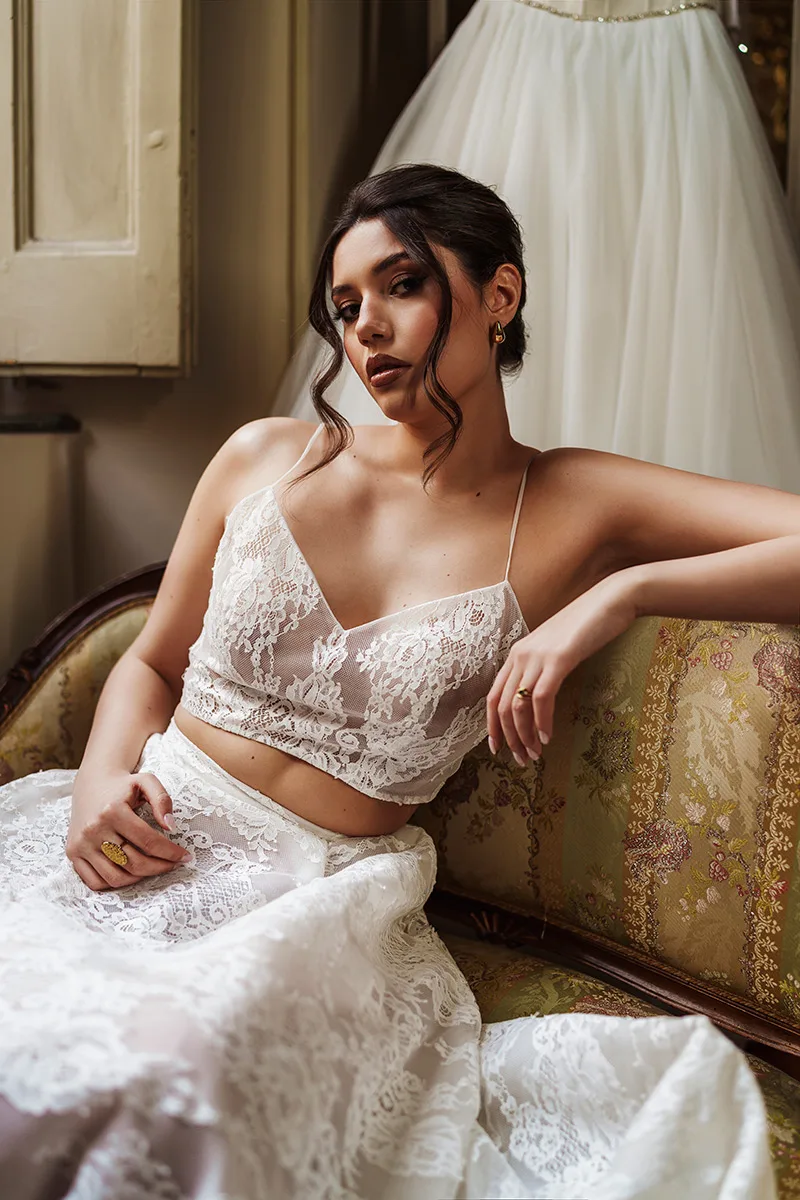 Abito da sposa Sophie — Couture, dettaglio 3