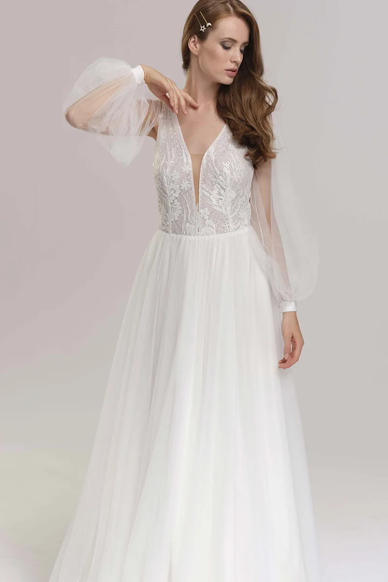 Abito da sposa 2270 — Collezione Fuoco, dettaglio 2