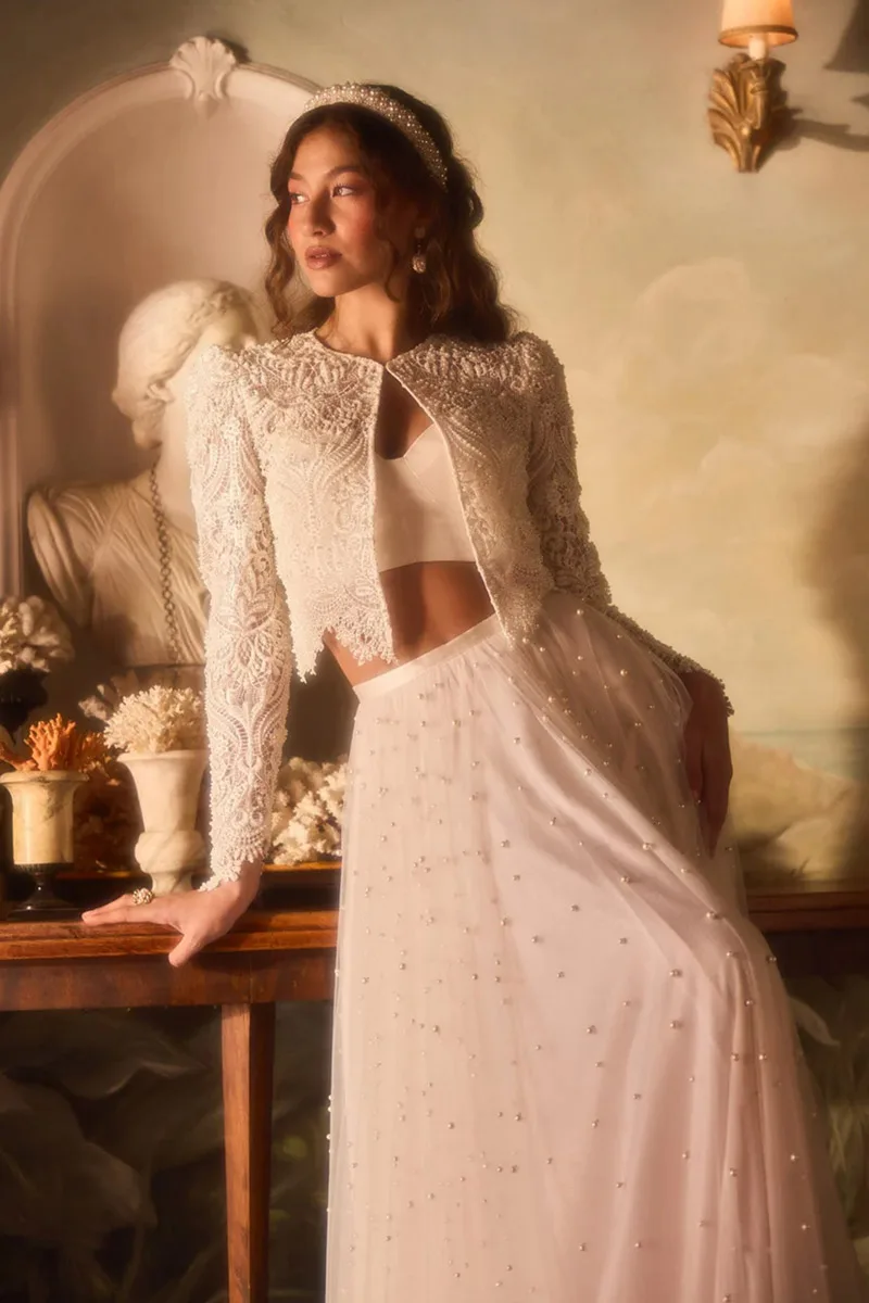 Abito da sposa Blossom jacket — Catherine Deane