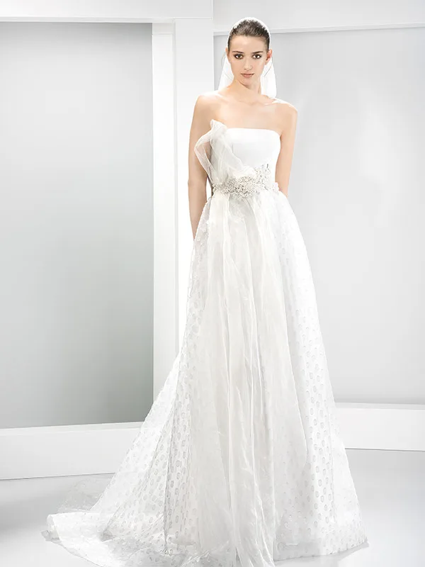 Abito da sposa Celia — Collezione Fuoco, dettaglio 3