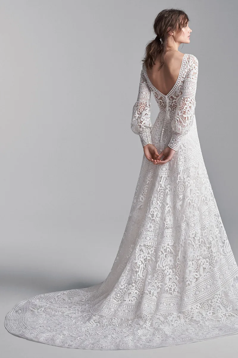 Abito da sposa Finely — Collezione Fuoco, dettaglio 2