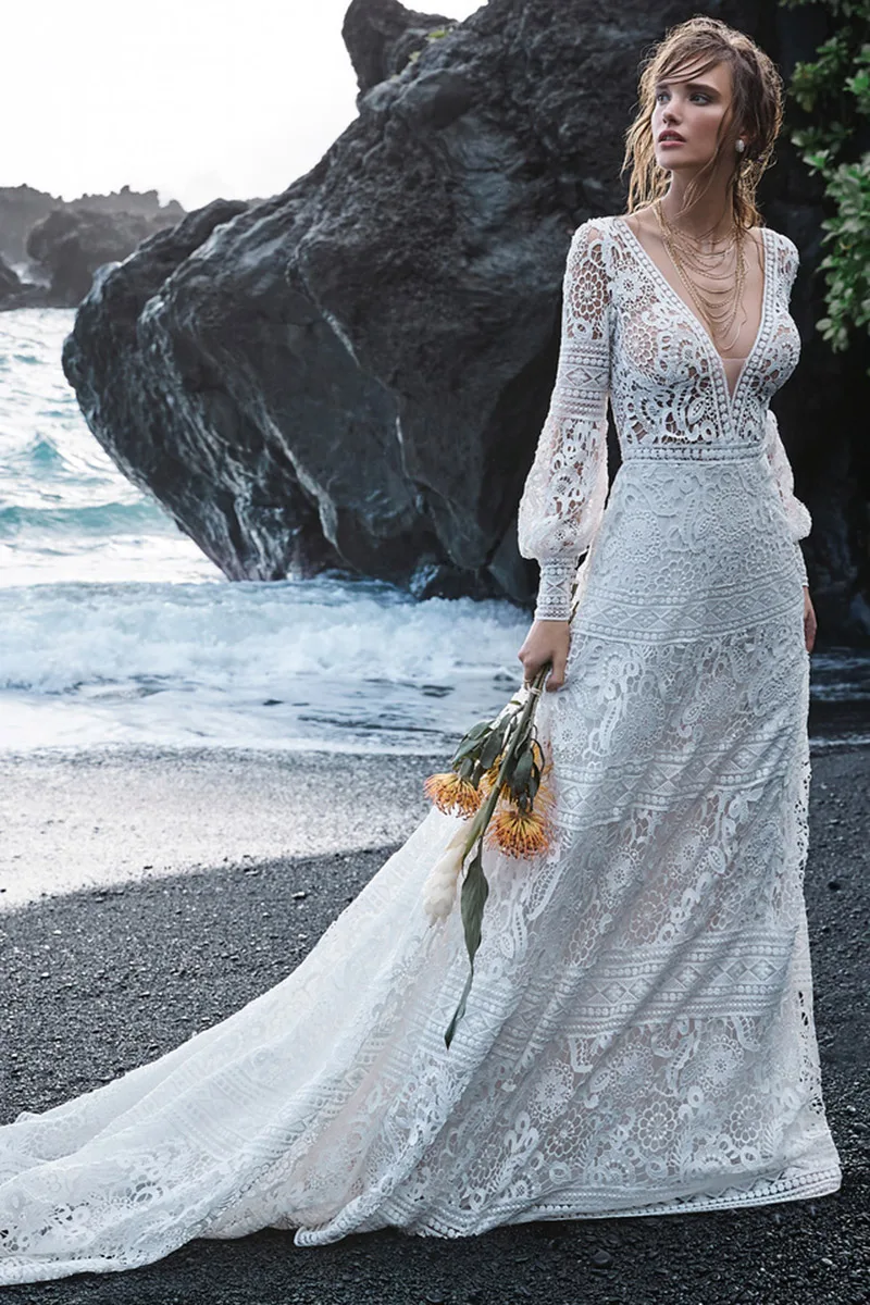 Abito da sposa Finely — Collezione Fuoco, dettaglio 4