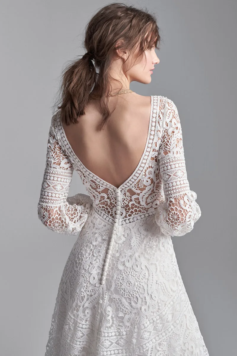 Abito da sposa Finely — Collezione Fuoco, dettaglio 5