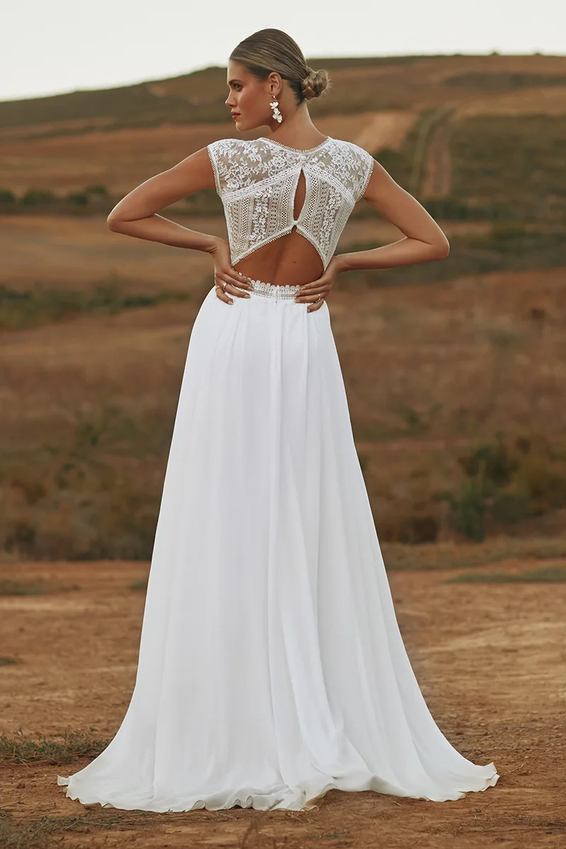 Abito da sposa Gaia — Collezione Terra, dettaglio 2