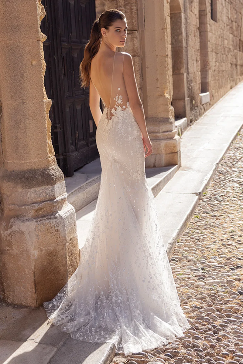 Abito da sposa Saint — Collezione Fuoco, dettaglio 2