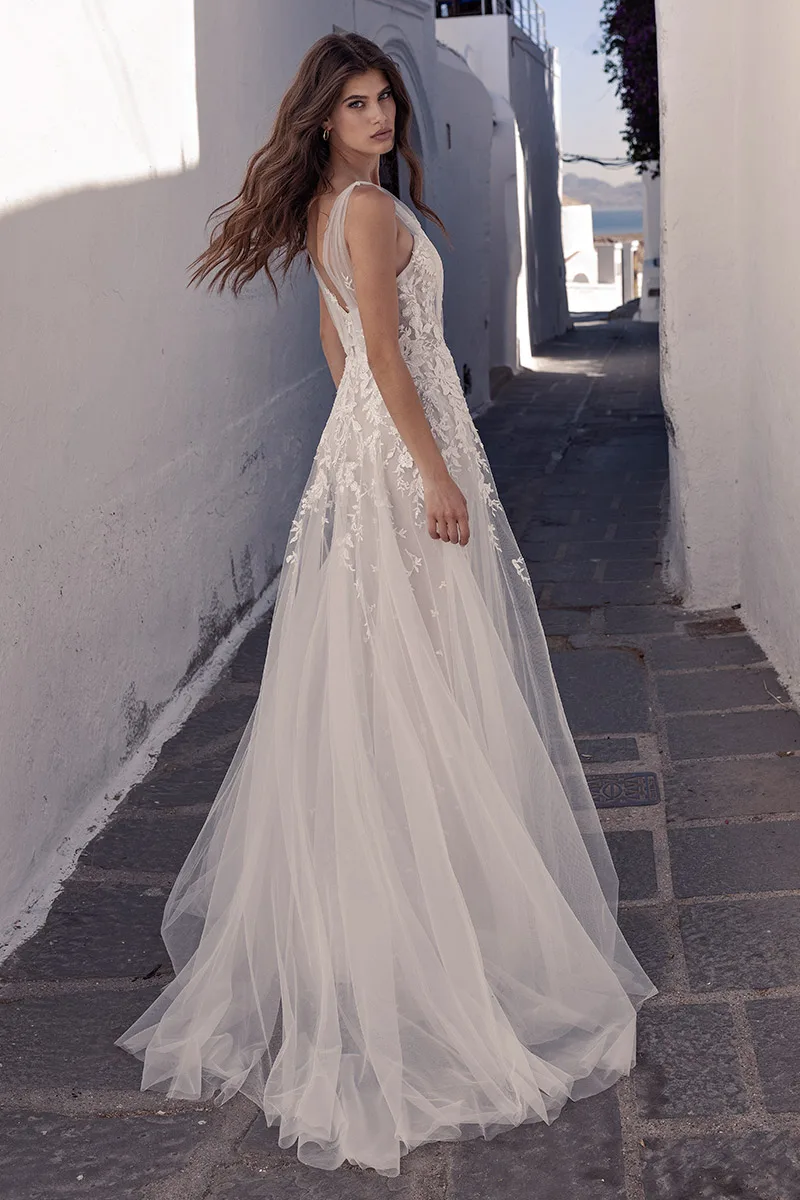 Abito da sposa Satoria — Collezione Fuoco, dettaglio 2