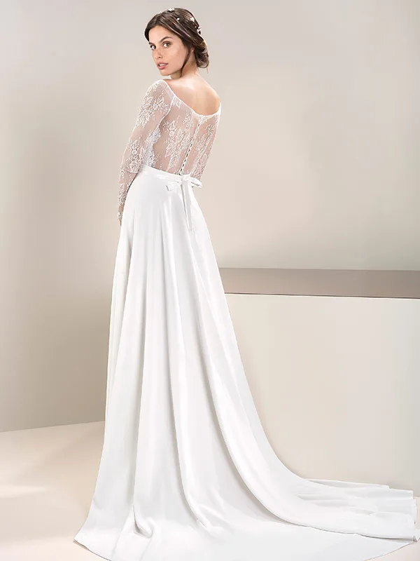 Abito da sposa Tunisi — Collezione Fuoco, dettaglio 2