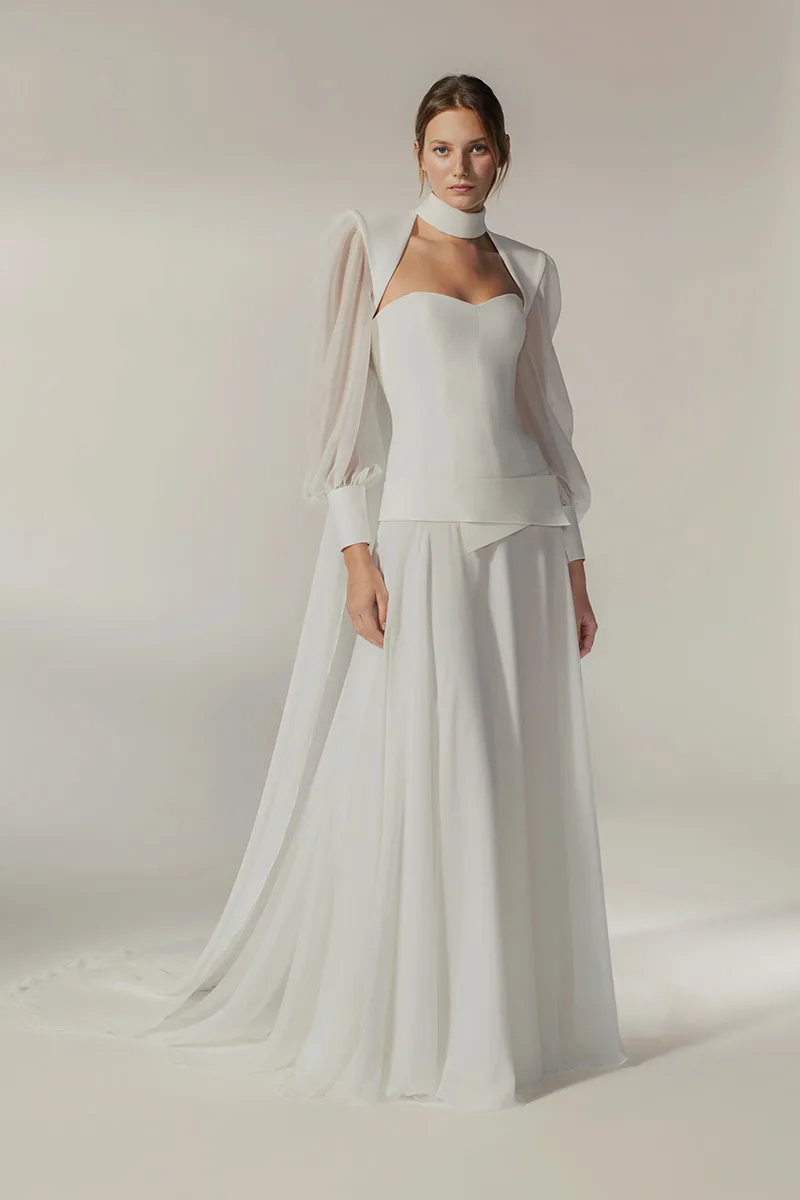 Abito da sposa 2600 — Jesus Peiro, dettaglio 3