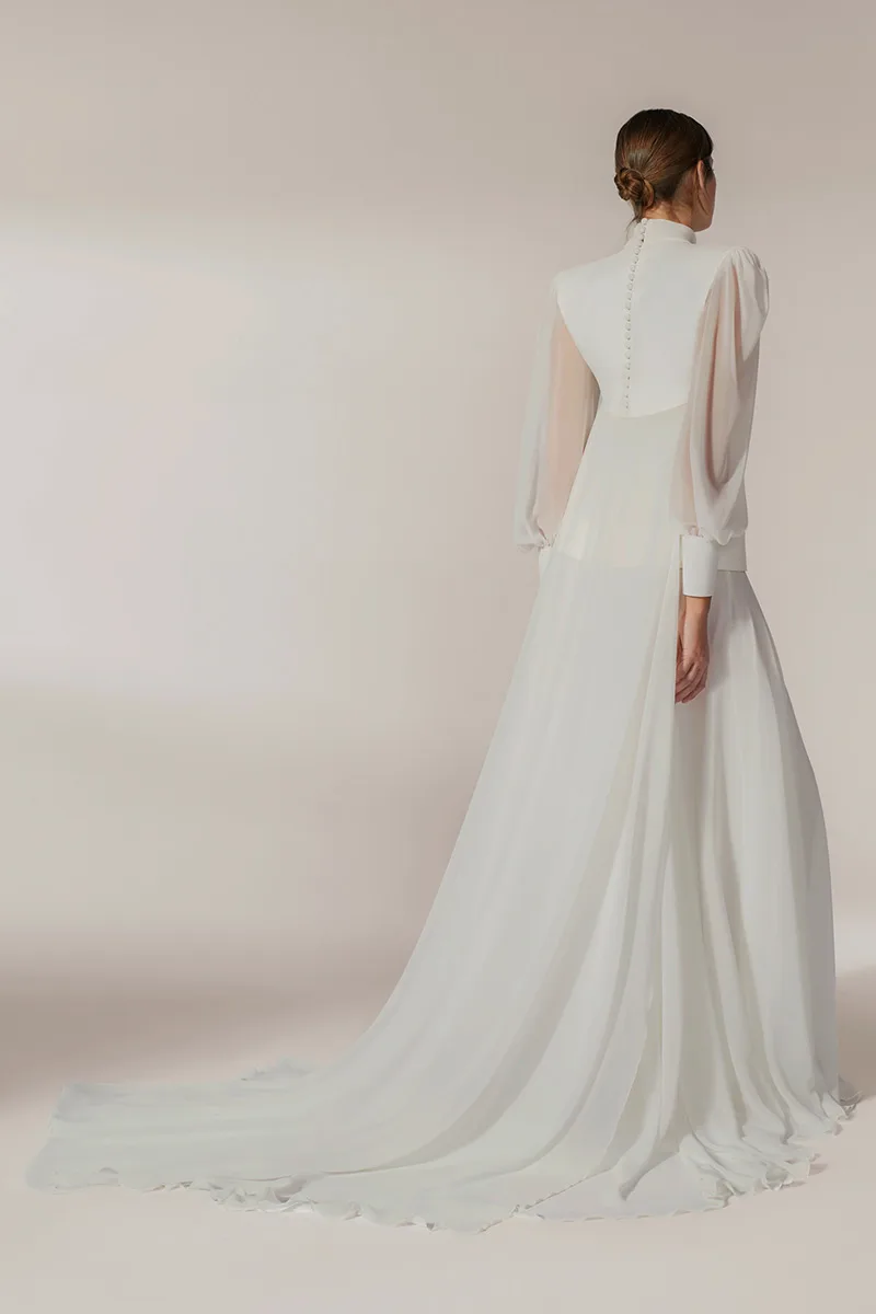 Abito da sposa 2600 — Jesus Peiro, dettaglio 5