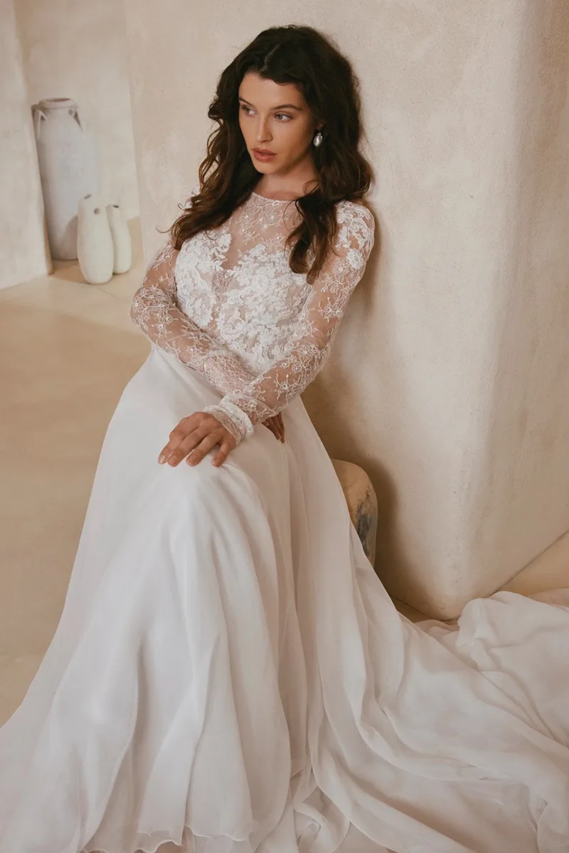 Abito da sposa Brisa — Anna Kara, dettaglio 5