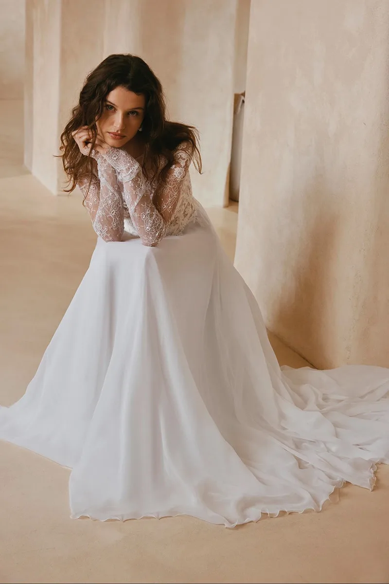 Abito da sposa Brisa — Anna Kara, dettaglio 3