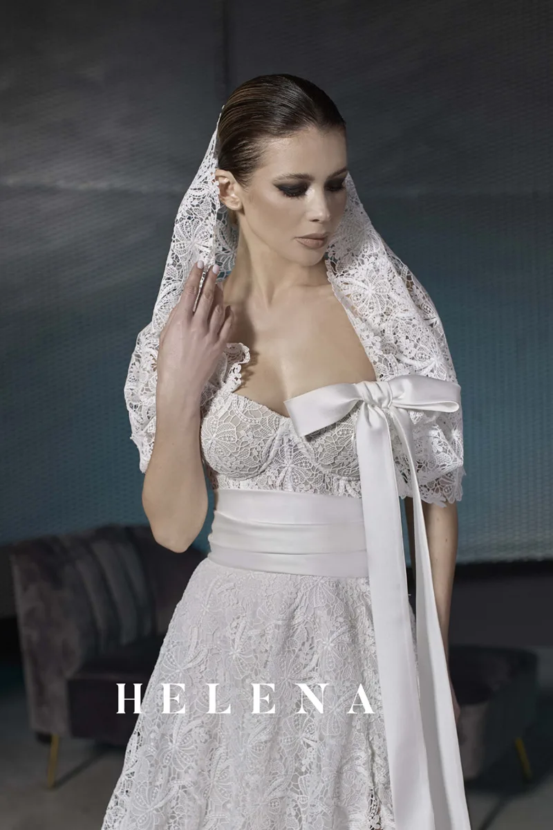 Abito da sposa Cappa 4226220 — Helena, dettaglio 2