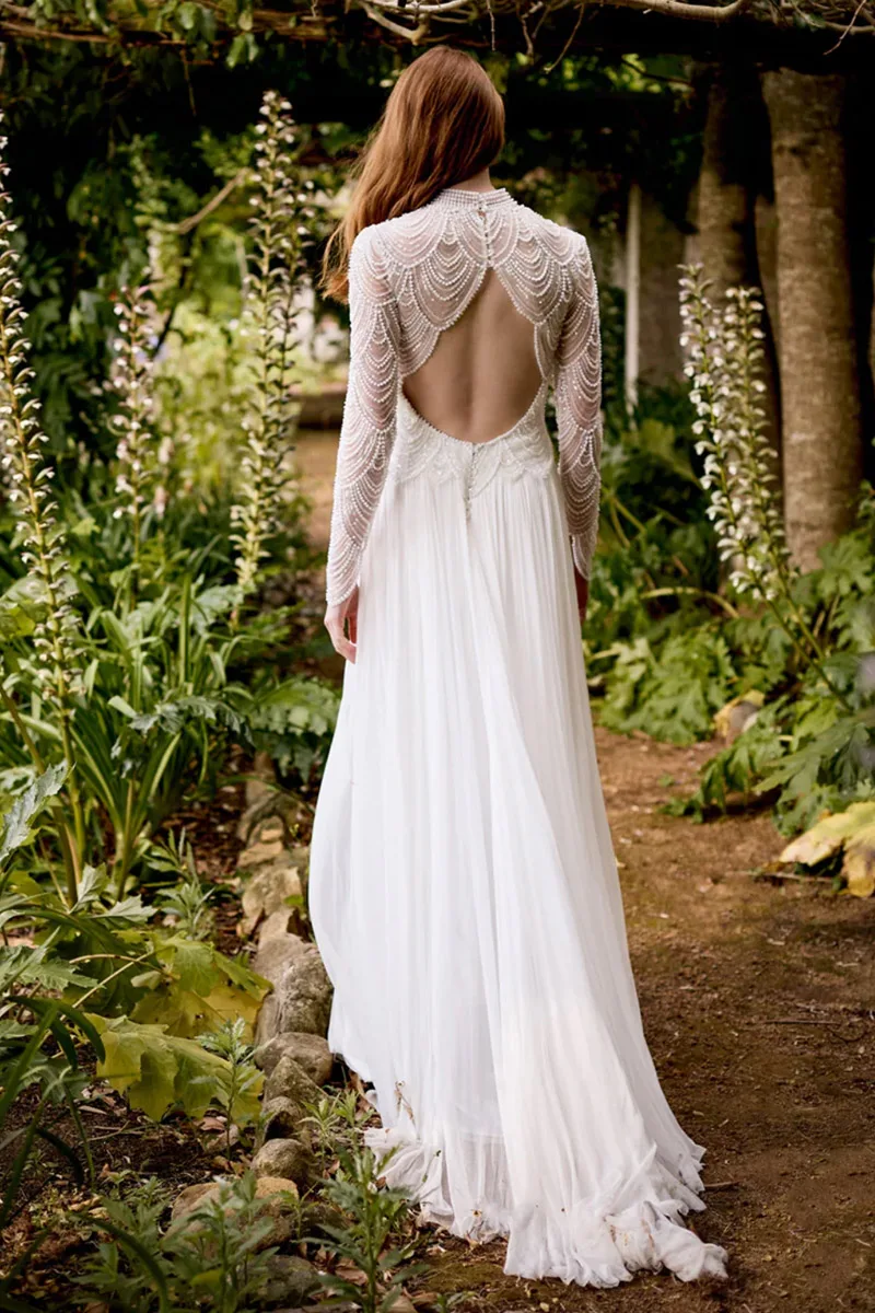 Abito da sposa Chelton gown — Catherine Deane, dettaglio 5