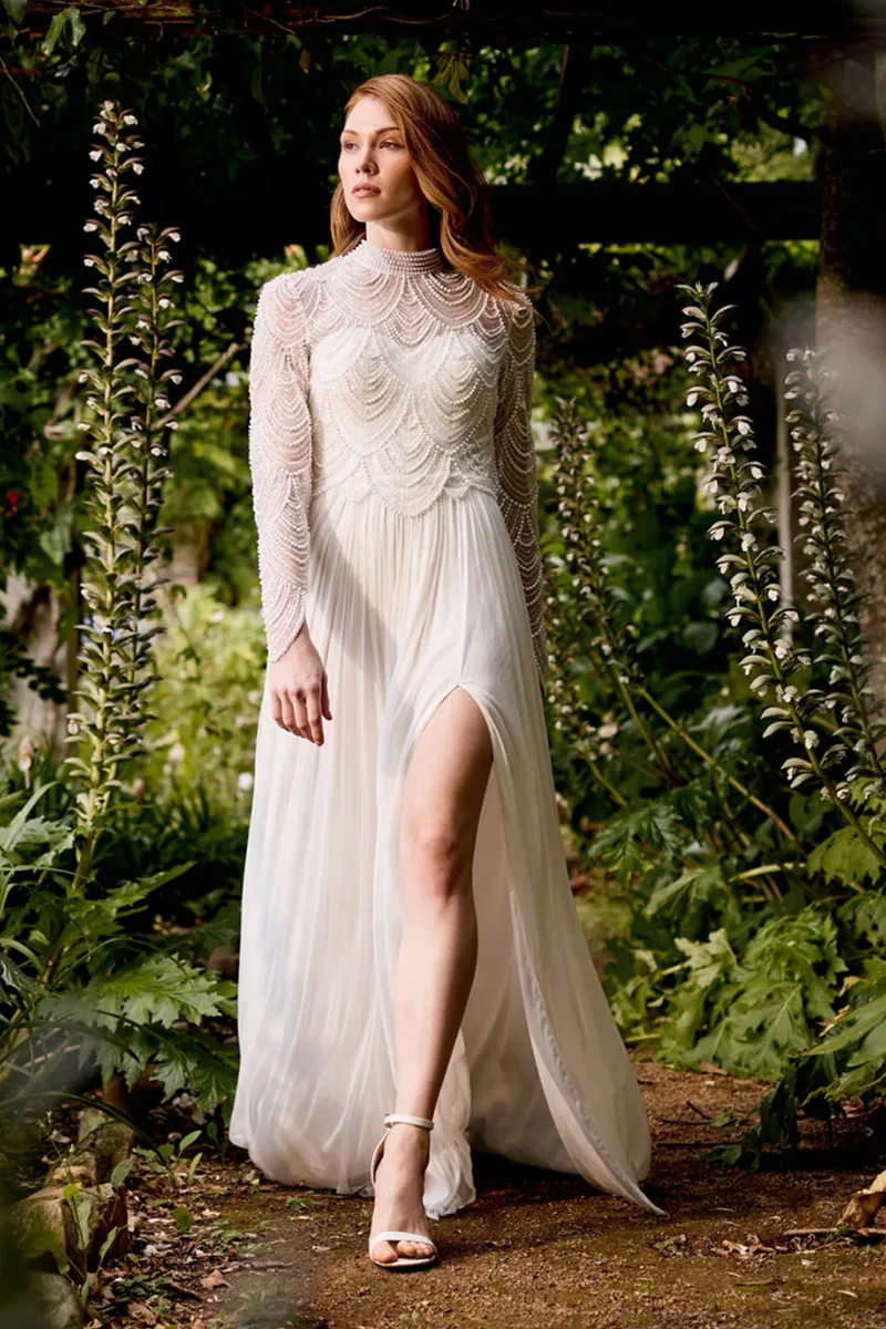 Abito da sposa Chelton gown — Catherine Deane, dettaglio 4