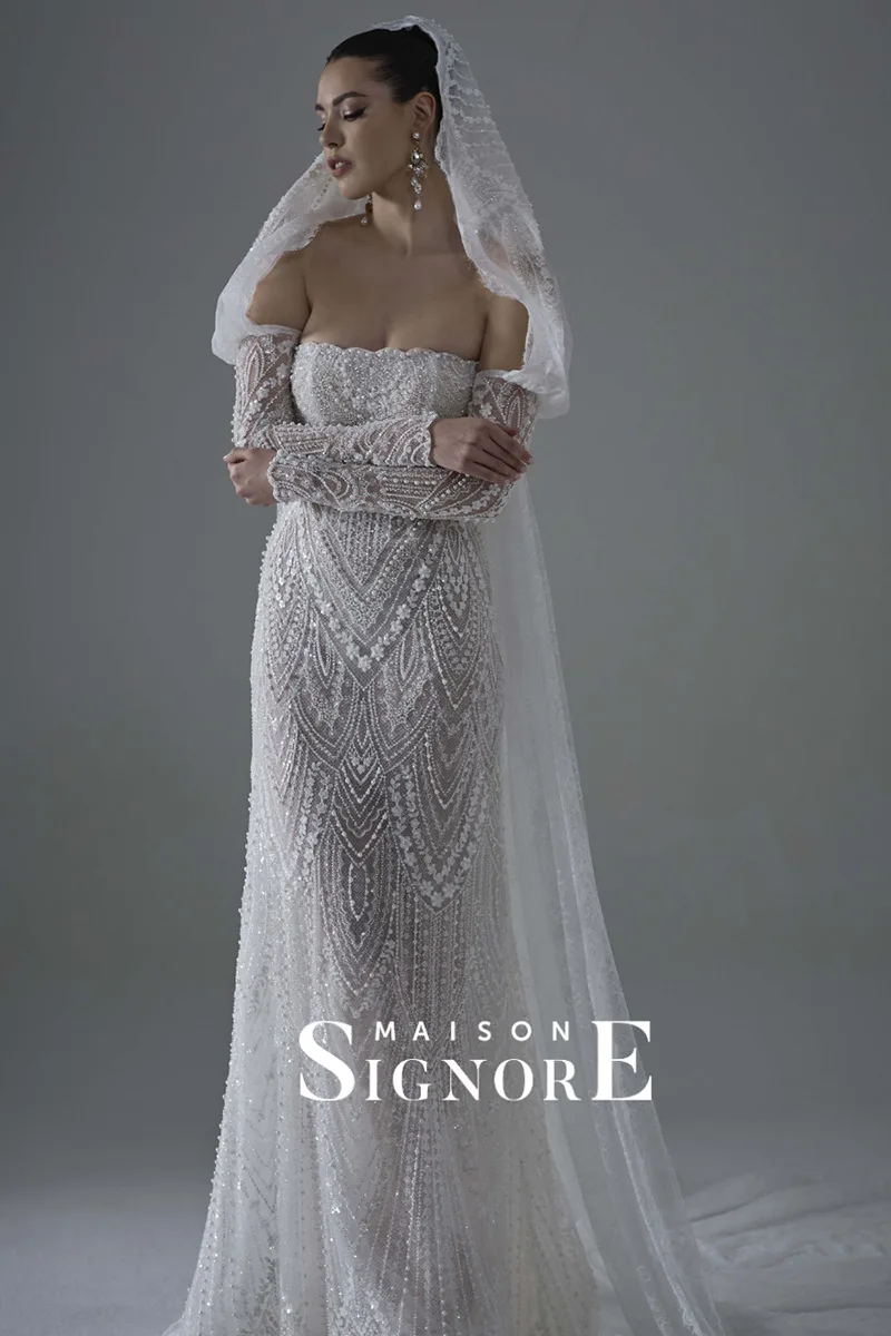 Abito da sposa Sirio — Helena, dettaglio 3