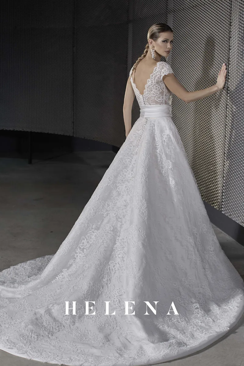 Abito da sposa Sopragonna 4226166 — Helena, dettaglio 2