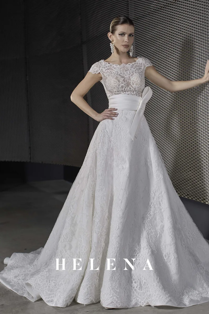 Abito da sposa Sopragonna 4226166 — Helena, dettaglio 3