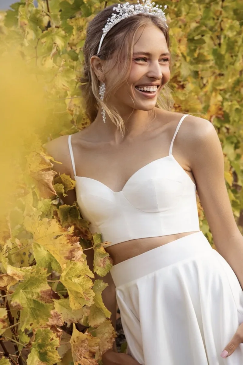 Abito da sposa Anna bodice — Catherine Deane, dettaglio 3