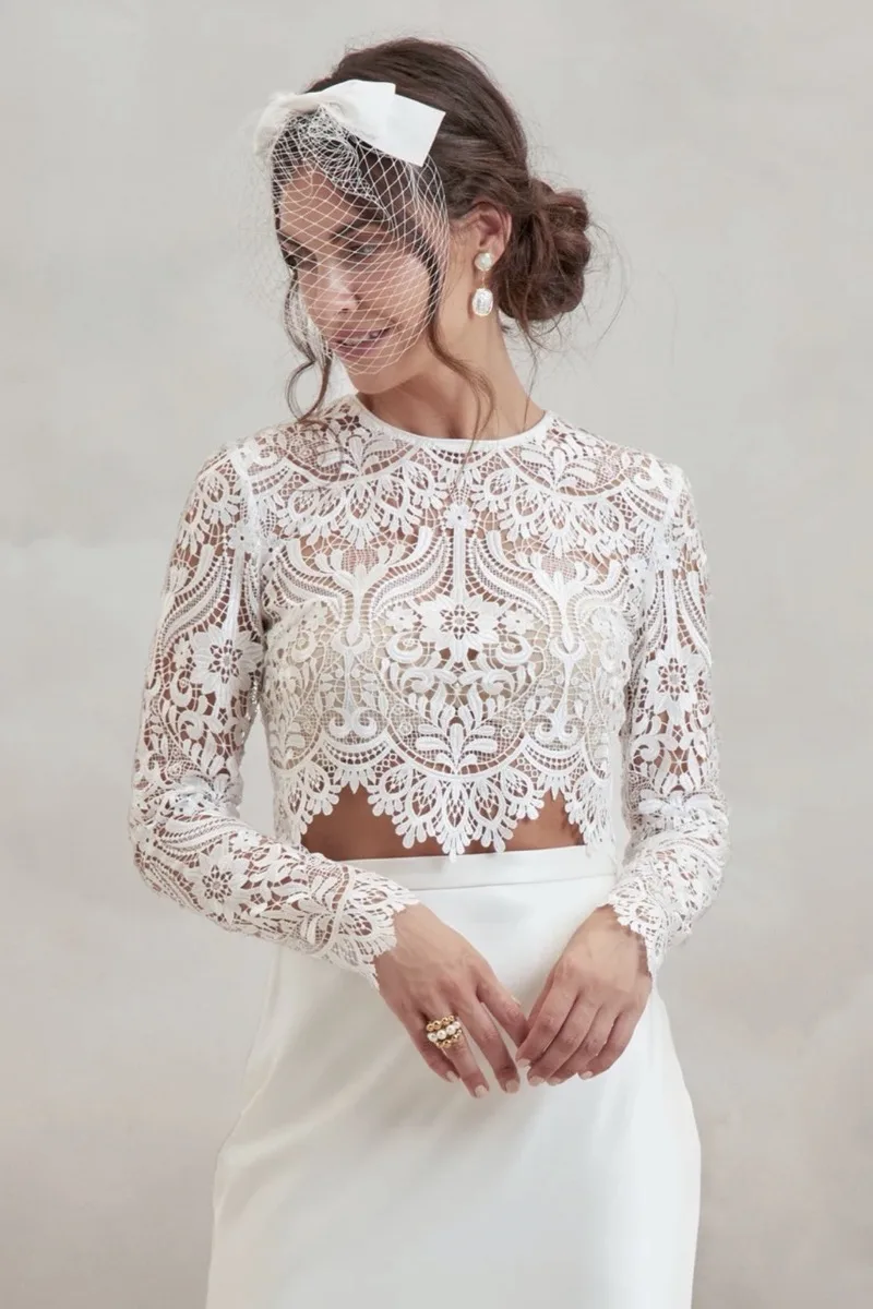 Abito da sposa Bernice top — Catherine Deane