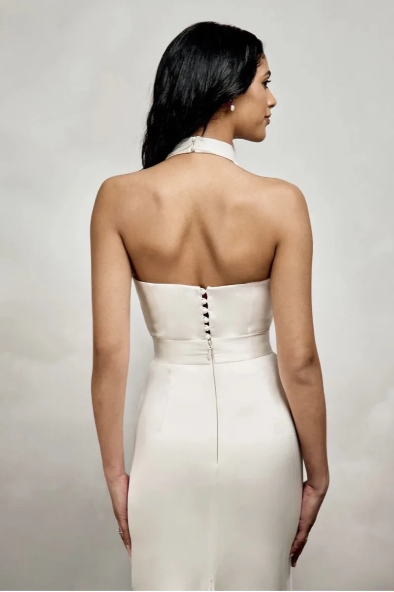 Abito da sposa Eugenia top — Catherine Deane, dettaglio 2