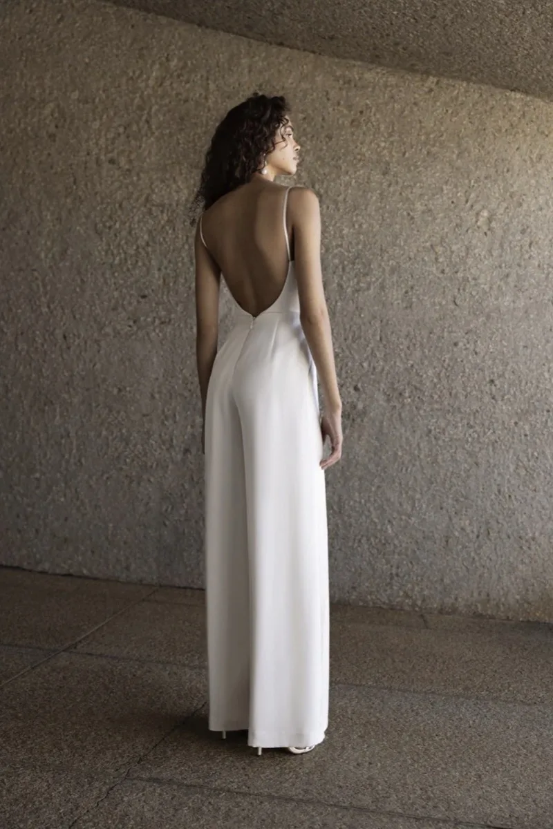 Abito da sposa Novo jumsuit — Catherine Deane, dettaglio 4