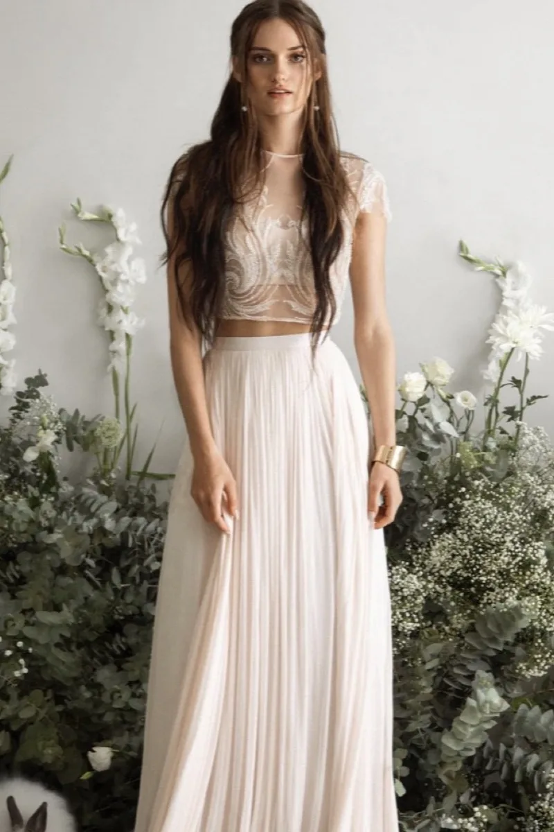 Abito da sposa Velina top — Catherine Deane, dettaglio 4