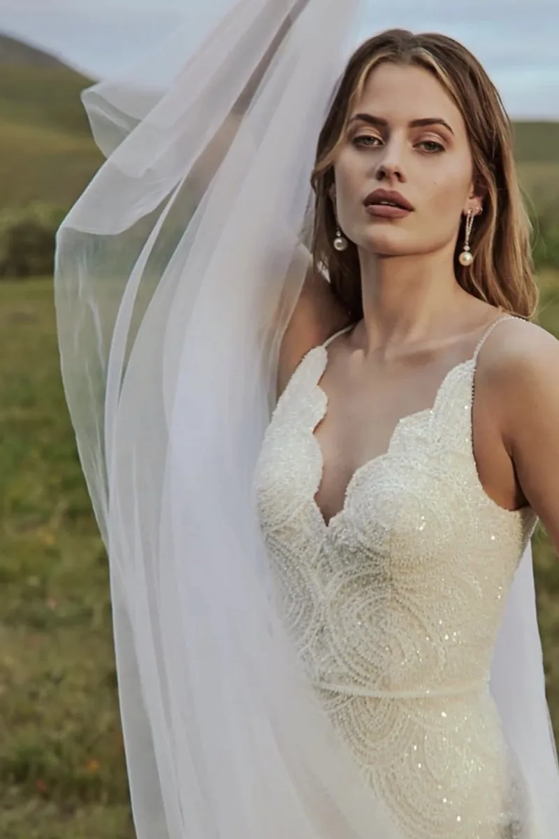 Abito da sposa Wesley gown — Catherine Deane, dettaglio 4
