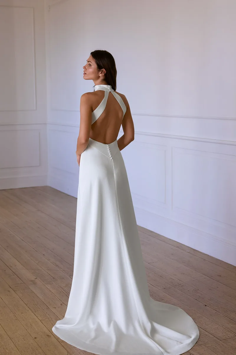 Abito da sposa 2709 — Jesus Peiro, dettaglio 2