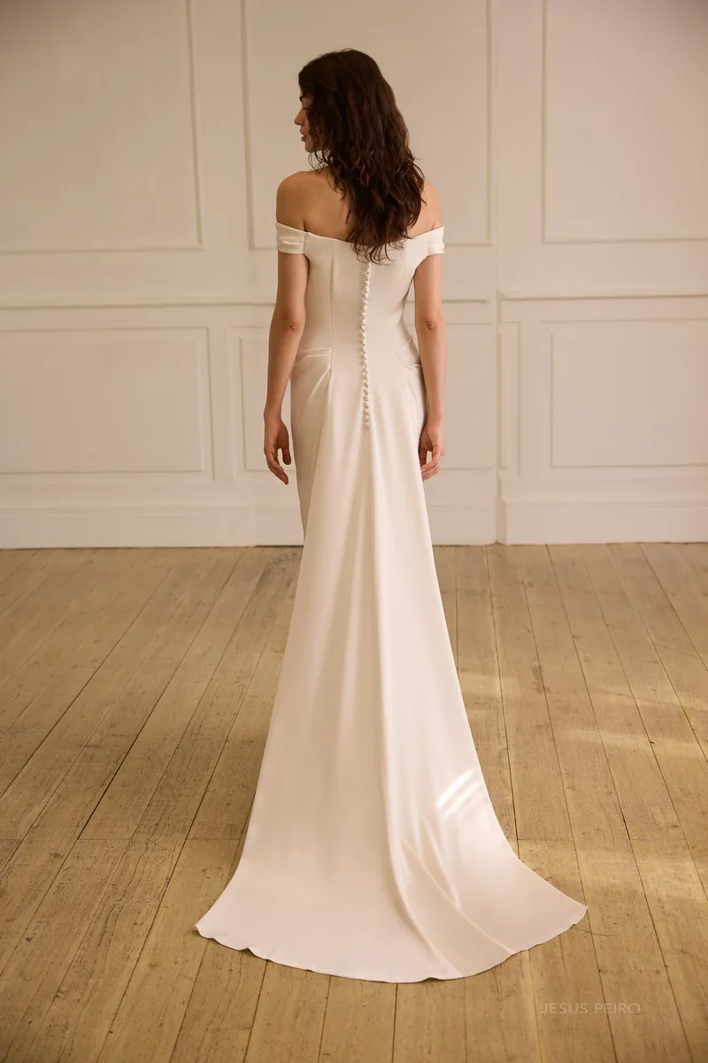Abito da sposa 2755 — Jesus Peiro, dettaglio 2