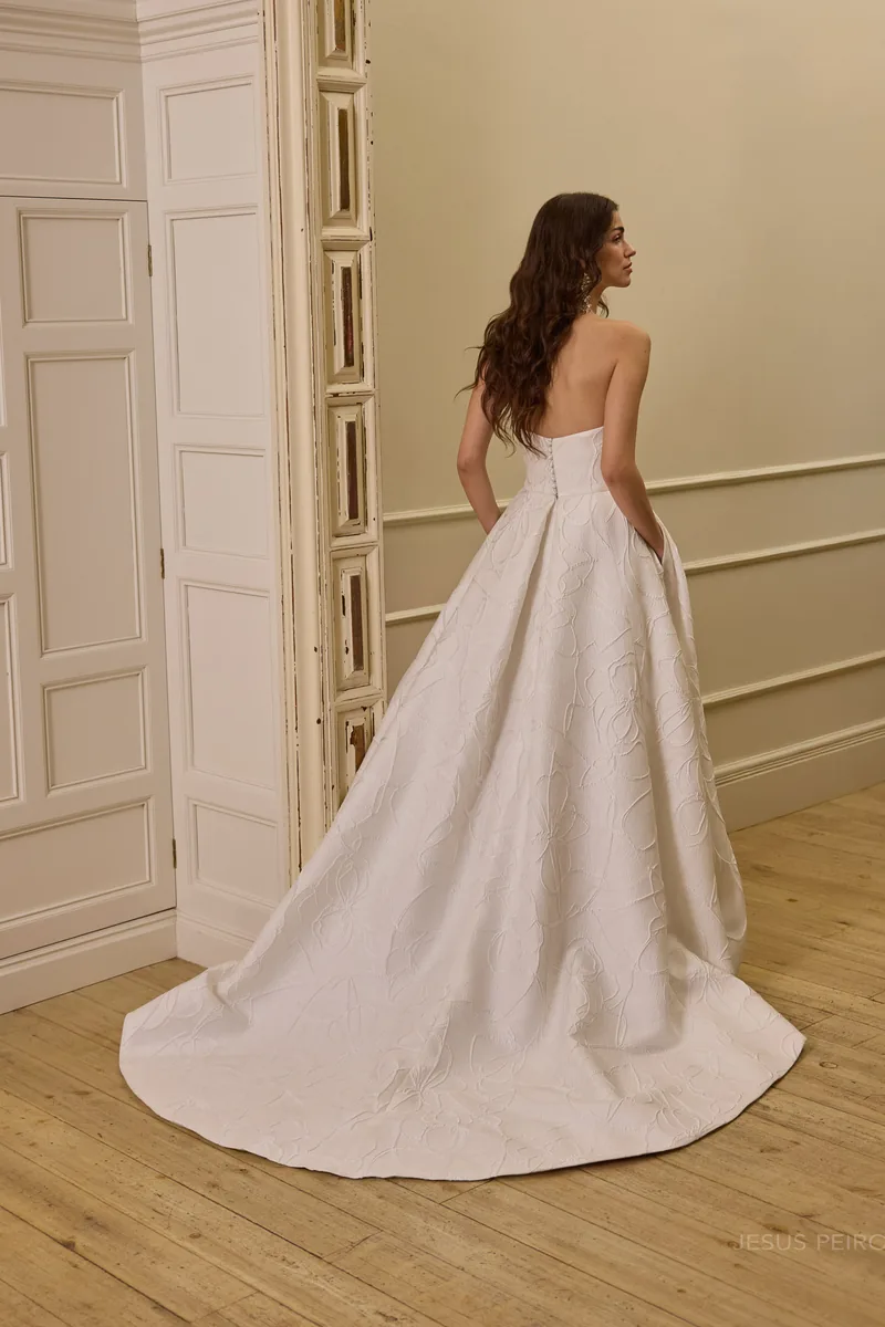 Abito da sposa 2756 — Jesus Peiro, dettaglio 2