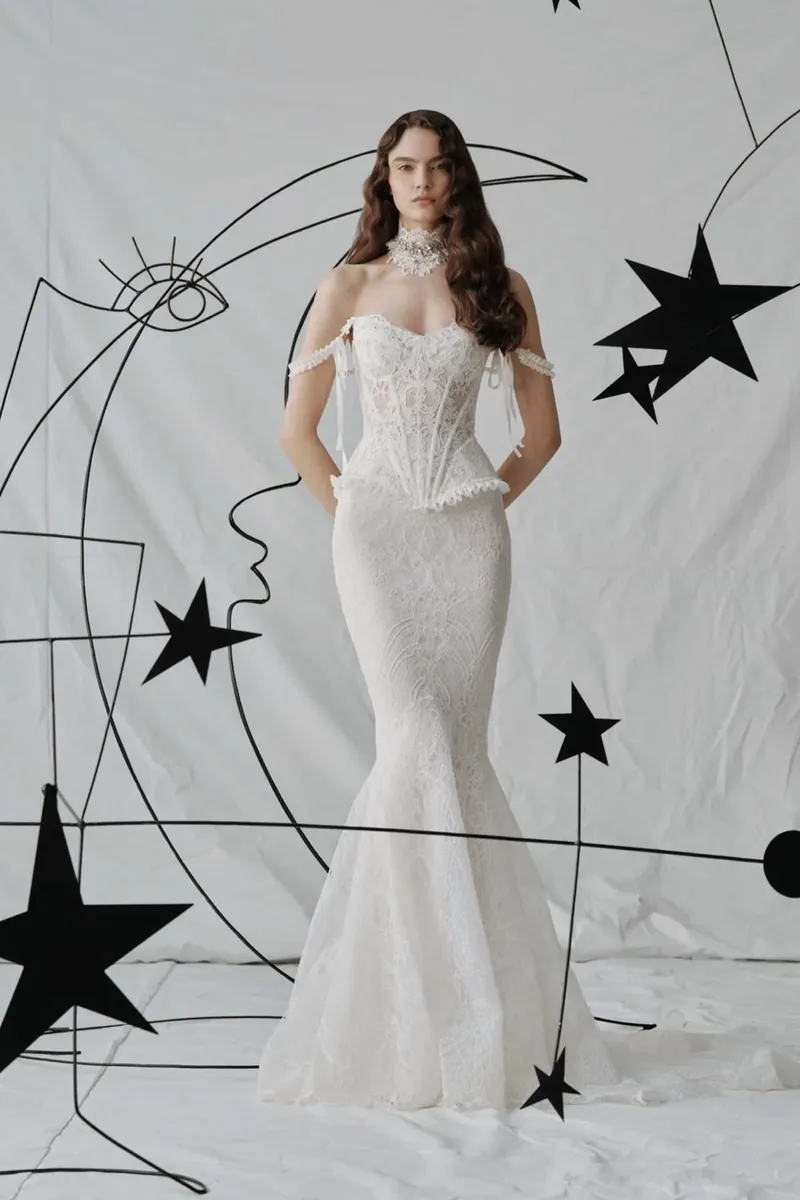 Abito da sposa Bellarosa — Milla Nova, dettaglio 4
