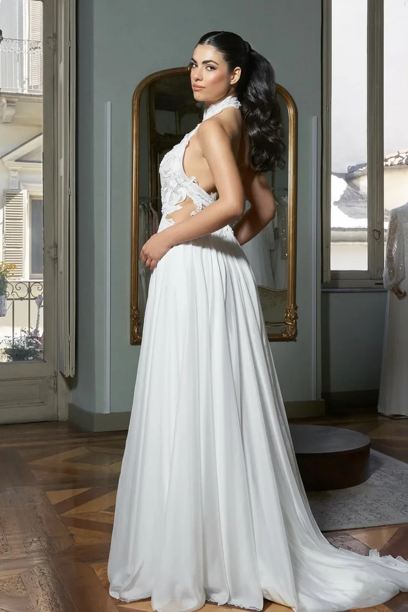 Abito da sposa Flora — Couture, dettaglio 3