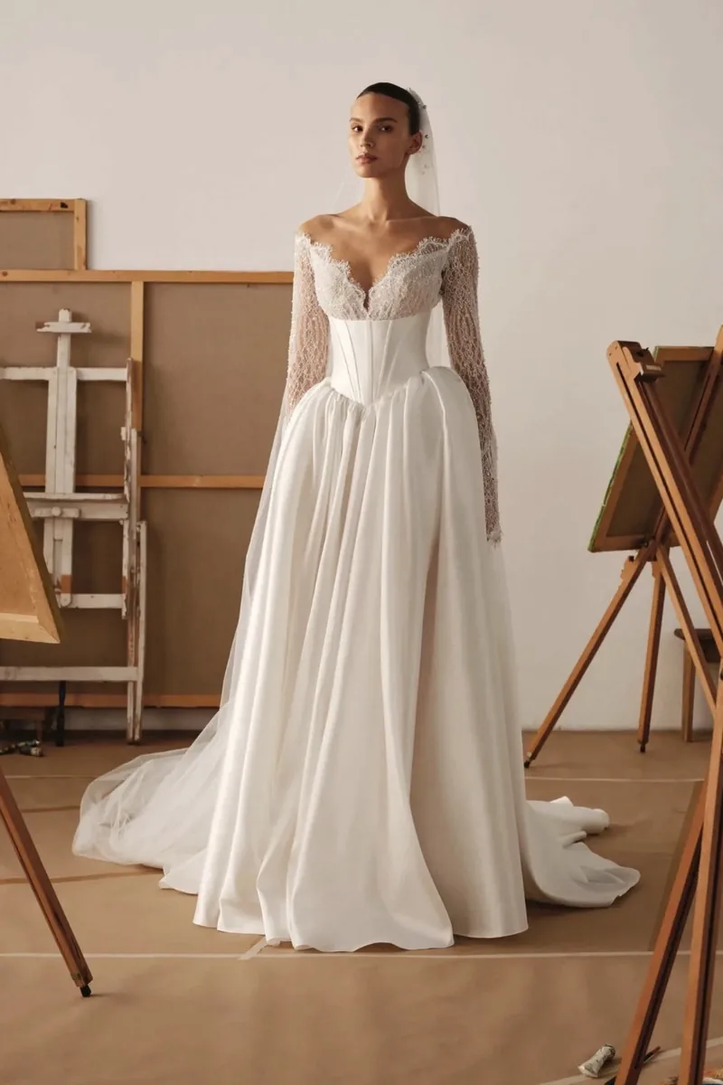 Abito da sposa Verso — Milla Nova, dettaglio 3