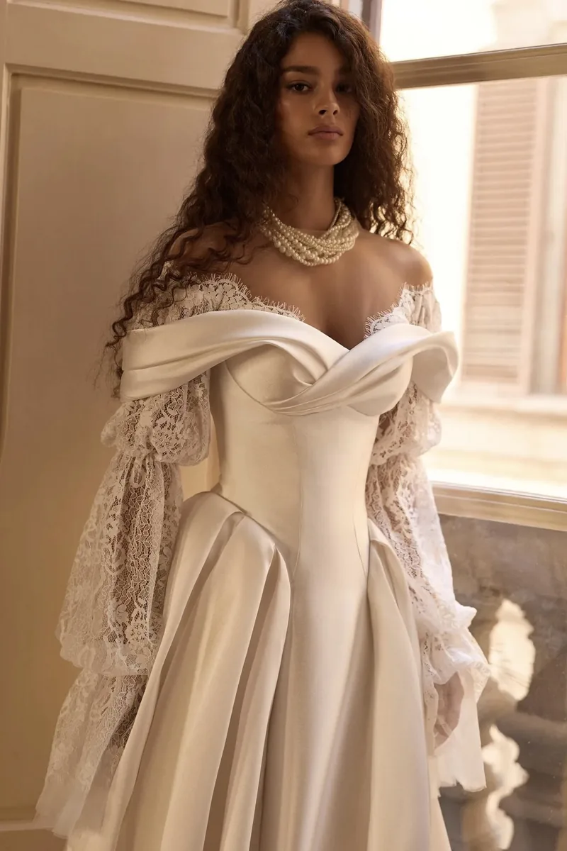 Abito da sposa Yanina — Milla Nova, dettaglio 3