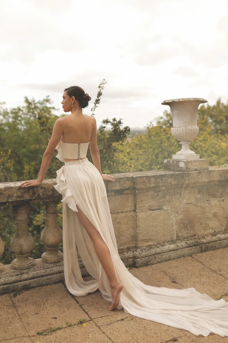 Abito da sposa Eira — Wona Concept, dettaglio 2