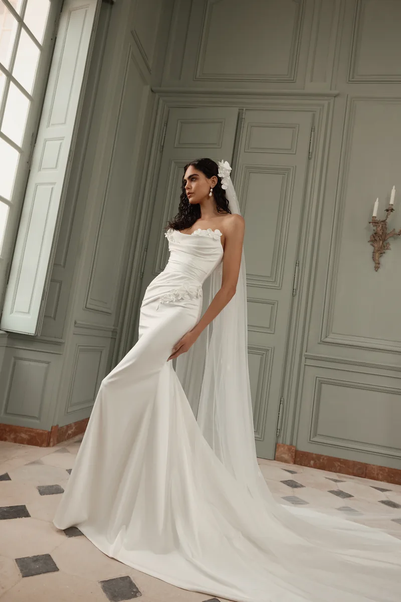 Abito da sposa Velare — Wona Concept, dettaglio 3